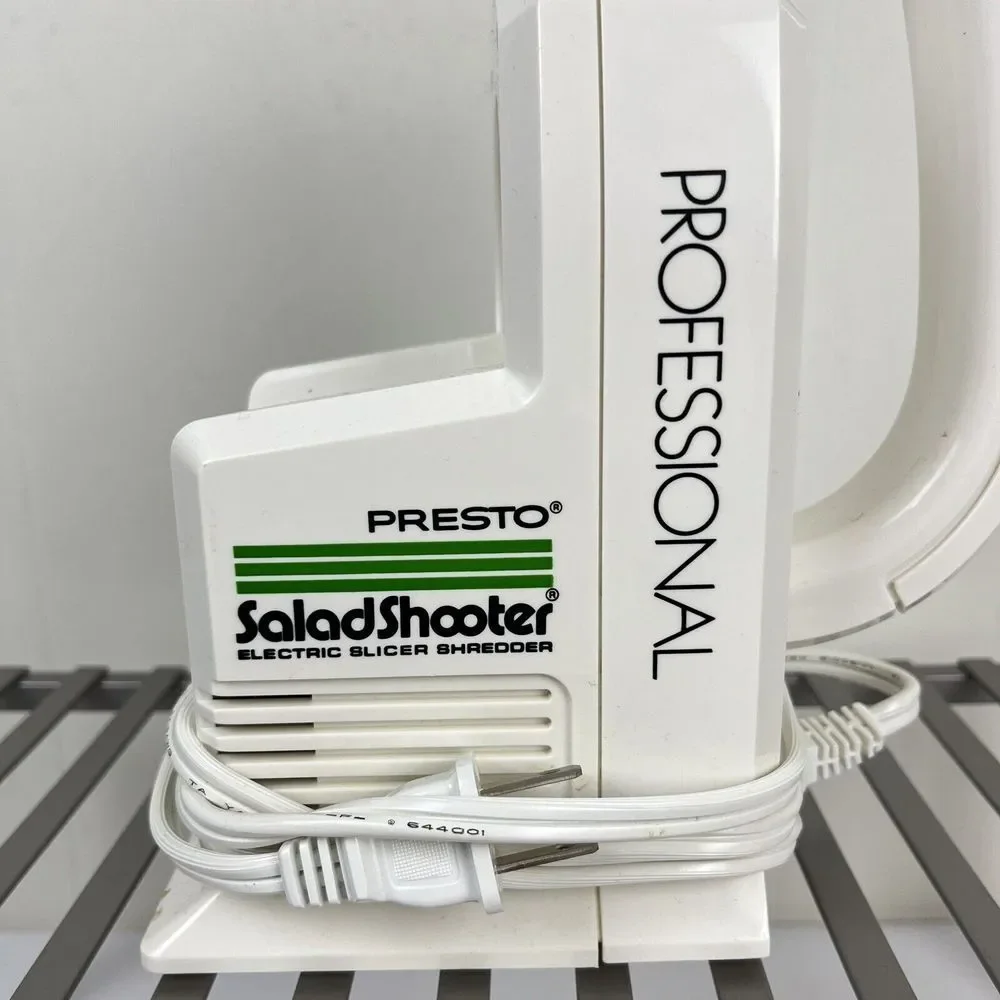 Presto Salad Shooter Professional REPLACEMENT Base Motor & Electric Cord 0297001